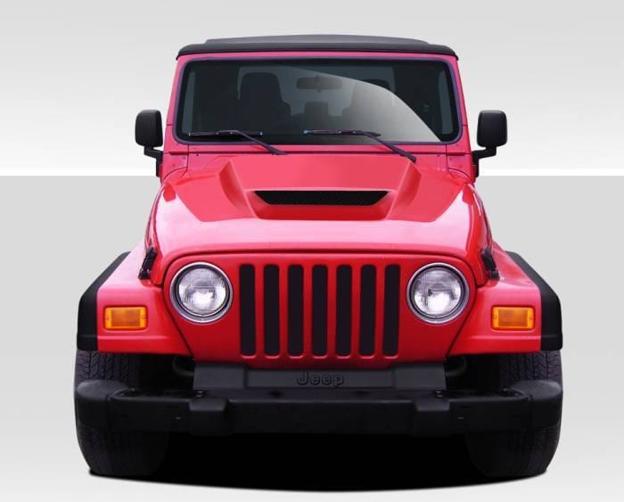 Jeep Wrangler Duraflex CV-X Hood - 1 Piece - 109257