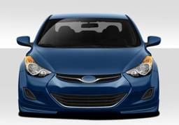 Hyundai Elantra Duraflex Racer Front Lip Under Spoiler Air Dam - 1 Piece - 109336