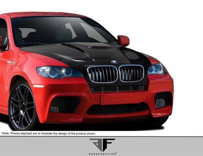 BMW X6 AF-5 Aero Function Carbon Fiber Body Kit Hood 109420 thumbnail 2