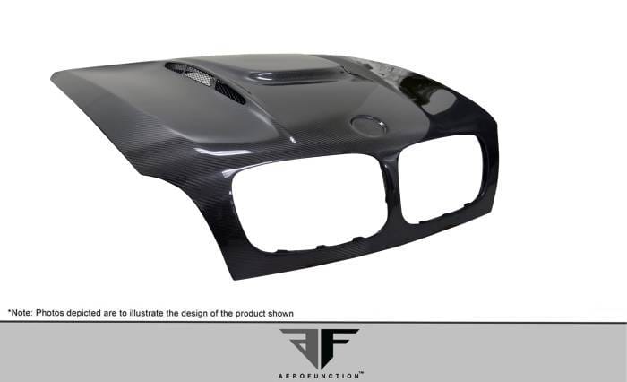 BMW X6 AF-5 Aero Function Carbon Fiber Body Kit Hood 109420 thumbnail 6