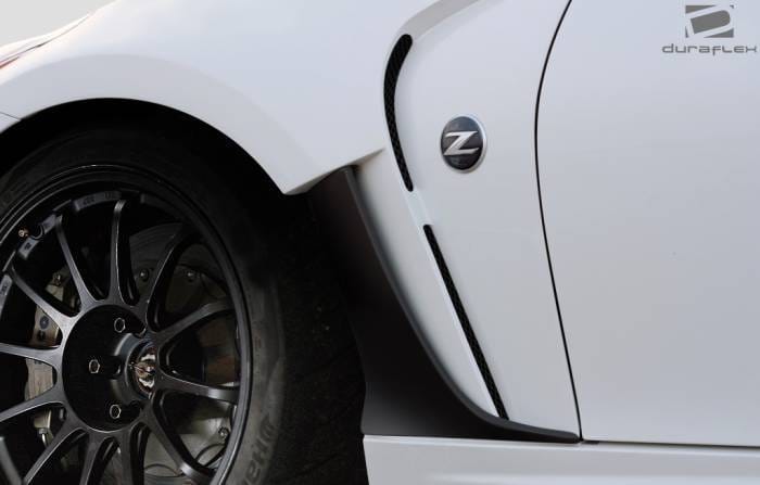 Nissan 370Z Duraflex CS-R Front Fenders - 4 Piece - 109472 thumbnail 2