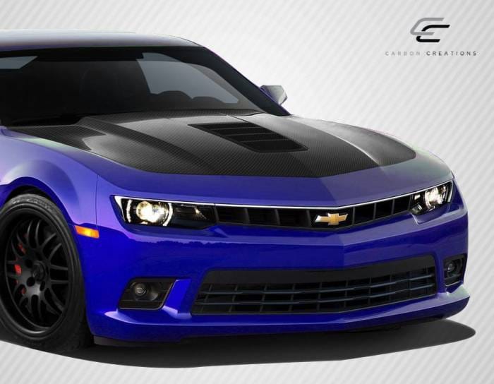 Chevrolet Camaro Carbon Creations Z28 Look Hood - 1 Piece - 109491 thumbnail 2