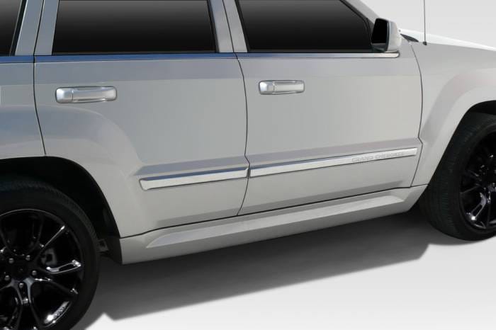 Jeep Grand Cherokee Duraflex SRT Look Side Skirt Rocker Panels - 2 Piece - 109588