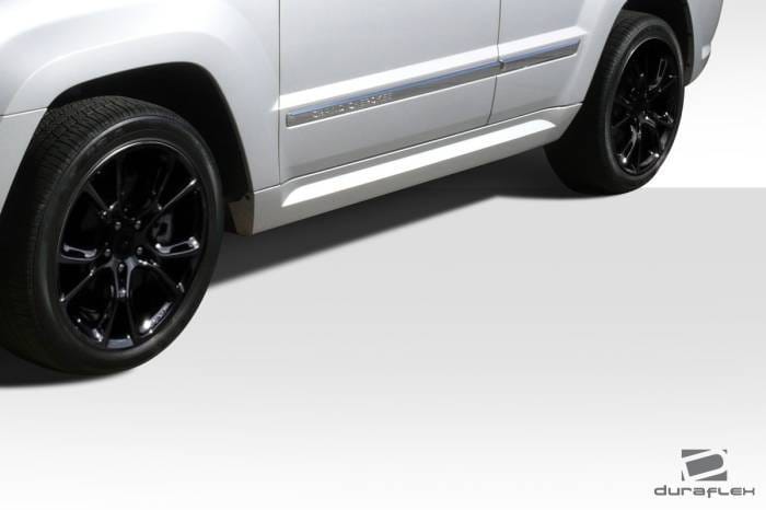 Jeep Grand Cherokee Duraflex SRT Look Side Skirt Rocker Panels - 2 Piece - 109588 thumbnail 2