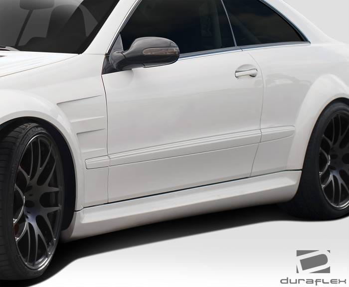 Mercedes-Benz CLK Duraflex Duraflex Black Series Look Wide Body Side Skirt Rocker Panels - 2 Piece - 109666 thumbnail 2