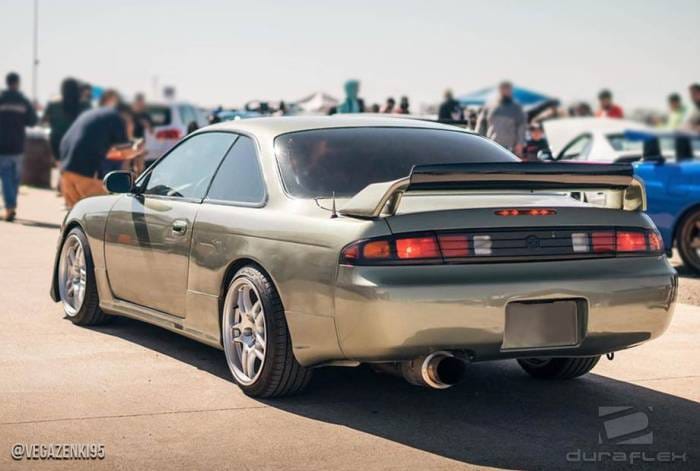 Nissan 240SX Duraflex N Sport Rear Add Ons - 2 Piece - 109555 thumbnail 2
