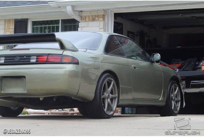 Nissan 240SX Duraflex N Sport Rear Add Ons - 2 Piece - 109555 thumbnail 3