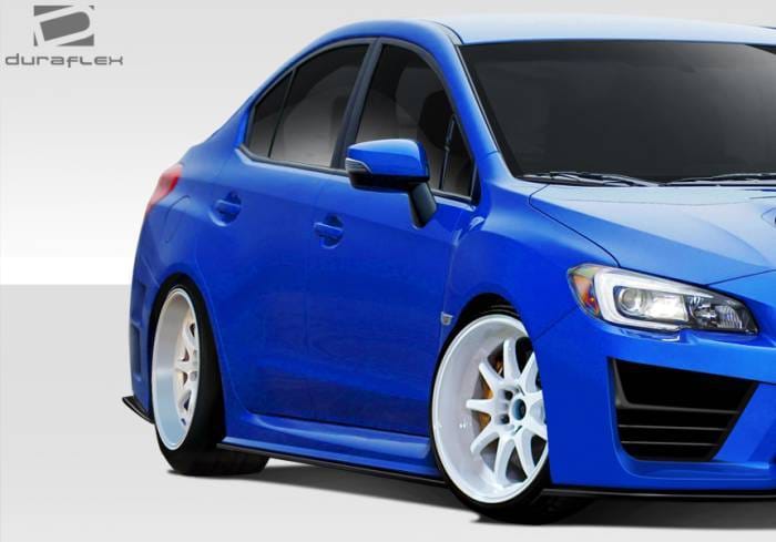 Subaru WRX Duraflex Duraflex NBR Concept Side Splitters - 2 Piece - 109827 thumbnail 3