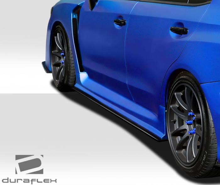 Subaru WRX Duraflex Duraflex NBR Concept Side Splitters - 2 Piece - 109827 thumbnail 5