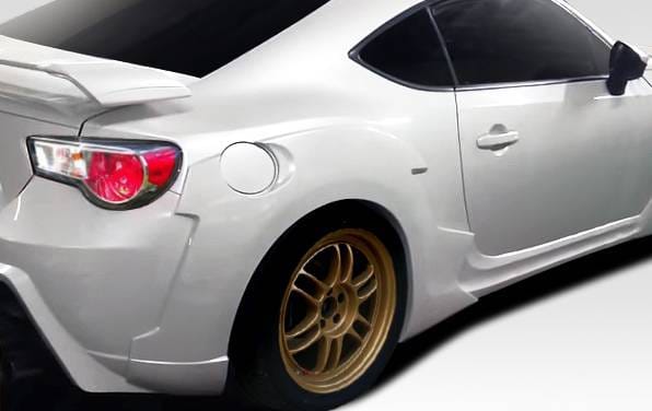Scion FRS W-1 Duraflex Rear Fender Flares 109971