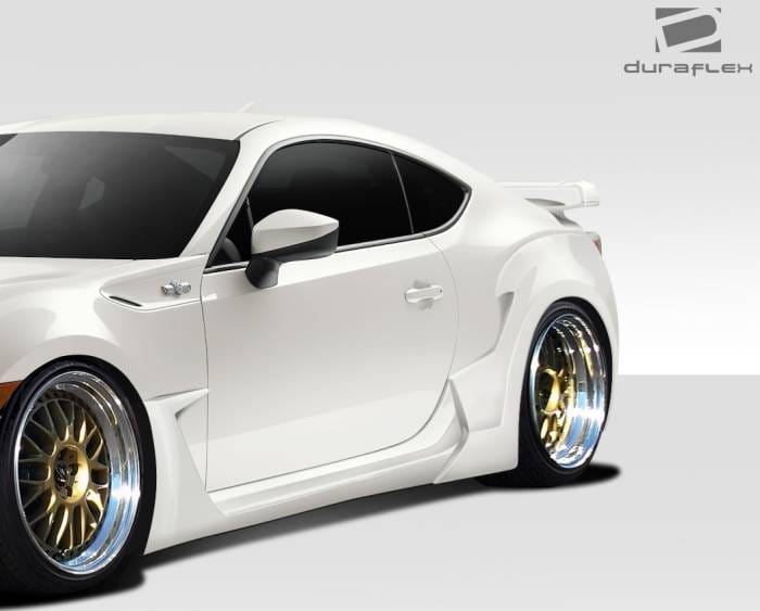 Scion FRS W-1 Duraflex Rear Fender Flares 109971 thumbnail 2