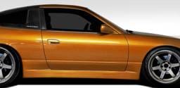 Nissan 240SX Duraflex Supercool Side Skirt Rocker Panels - 2 Piece - 109976