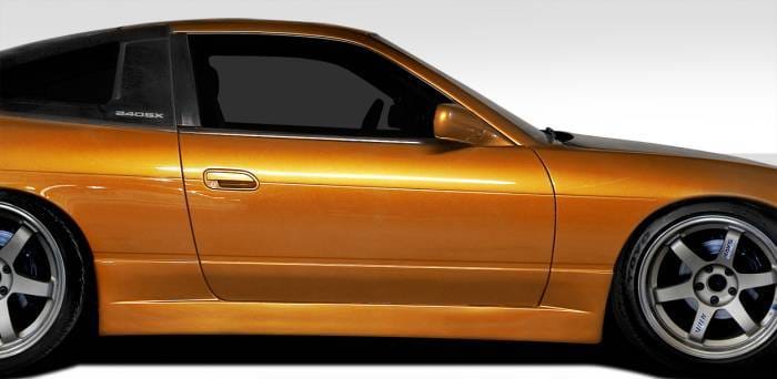 Nissan 240SX Duraflex Supercool Side Skirt Rocker Panels - 2 Piece - 109976