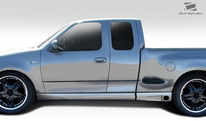 Ford F150 Duraflex BT-1 Side Skirts Rocker Panels - 4 Piece - 112129 thumbnail 2
