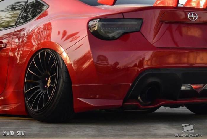 Subaru BRZ Duraflex Modellista Look Rear Add Ons - 2 Piece - 112205 thumbnail 3