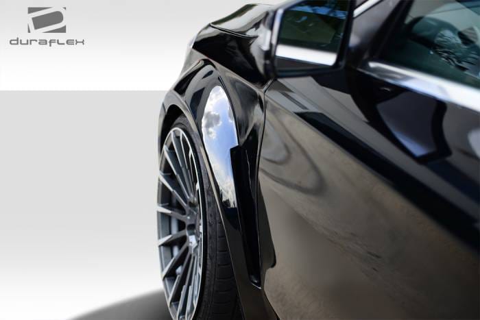 Mercedes-Benz CLA Duraflex Black Series Look Wide Body Front Fenders - 2 Piece - 112014 thumbnail 3