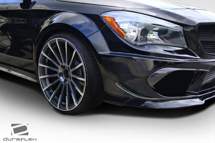 Mercedes-Benz CLA Duraflex Black Series Look Wide Body Front Fenders - 2 Piece - 112014 thumbnail 2