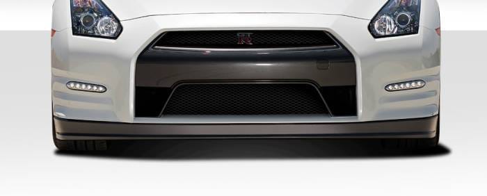 Nissan GT-R Duraflex Duraflex OEM Facelift Conversion Front Lip Under Air Dam Spoiler- 2 Piece - 112114