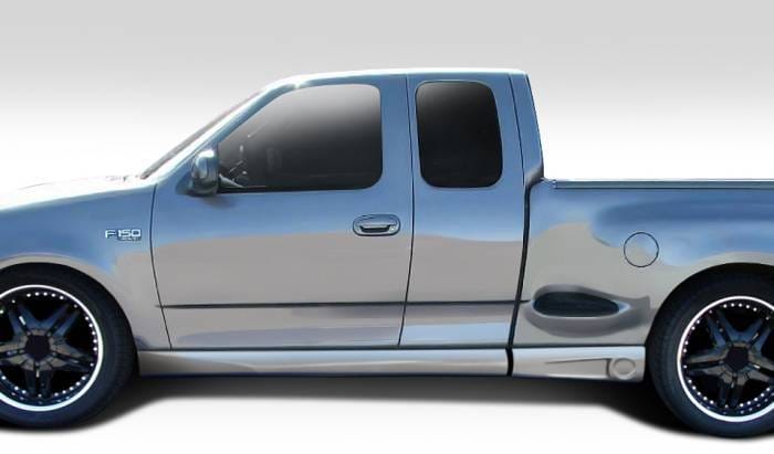 Ford F150 Duraflex BT-1 Side Skirts Rocker Panels - 4 Piece - 112129