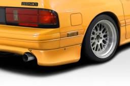 Mazda RX7 Phoenix Fire Duraflex Rear Bumper Lip Add Ons 117335