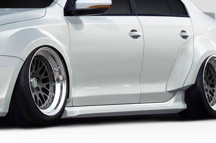 Volkswagen Jetta Blaze Duraflex Side Skirts Body Kit 117448 thumbnail 2