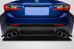 Lexus RC-F Nexos Carbon Fiber Rear Bumper Diffuser Body Kit 117830