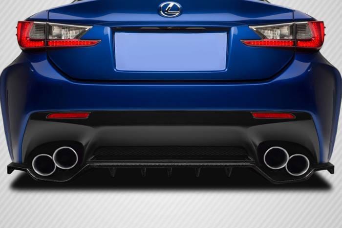 Lexus RC-F Nexos Carbon Fiber Rear Bumper Diffuser Body Kit 117830