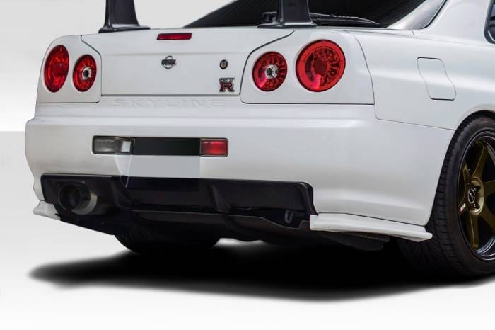 Nissan Skyline 2DR Estra Duraflex Rear Body Kit Bumper 117729 thumbnail 2