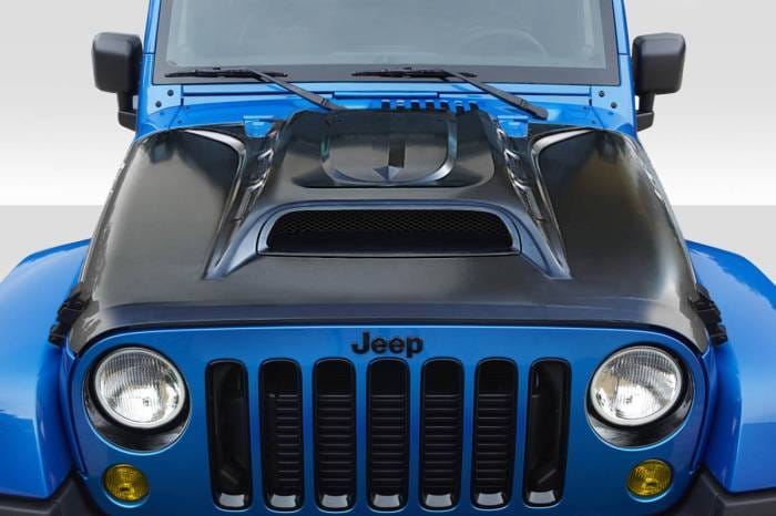 Jeep Wrangler Avenge Duraflex Body Kit- Hood 117934