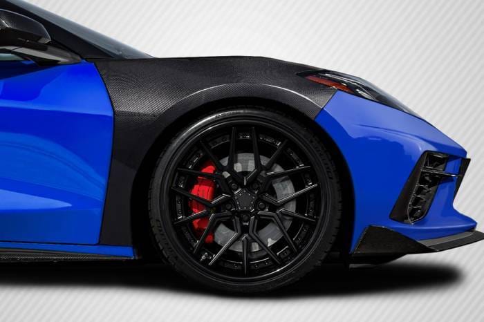 Chevrolet Corvette OEM Look Carbon Fiber Body Kit- Front Fenders 117913