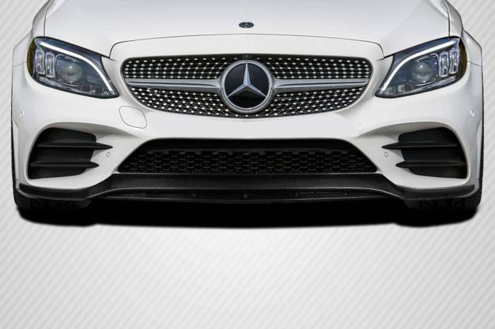 Mercedes C63 GMA Aero Carbon Fiber Front Bumper Lip Body Kit 118097