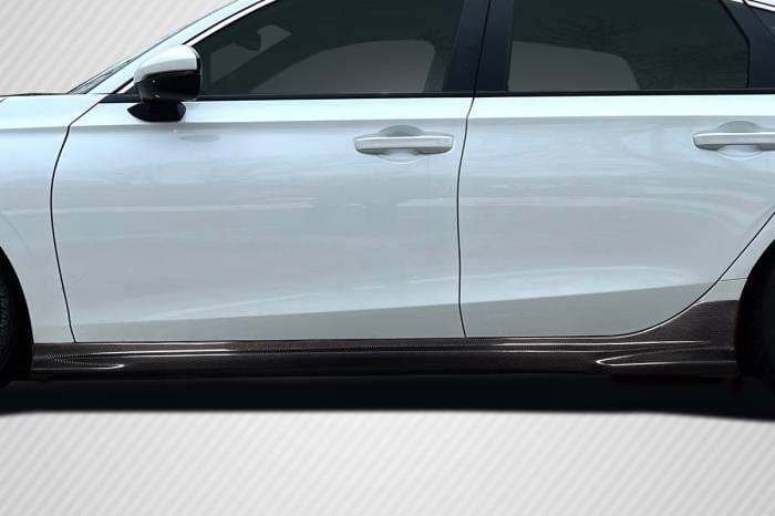 Honda Civic Merella Carbon Fiber Side Skirts Body Kit 119127