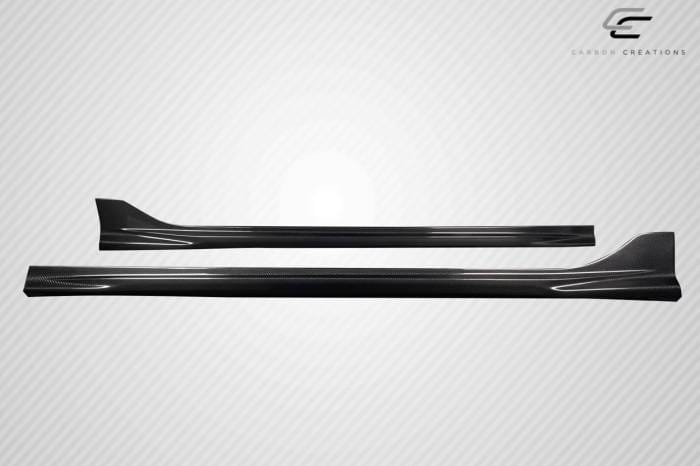 Honda Civic Merella Carbon Fiber Side Skirts Body Kit 119127 thumbnail 2
