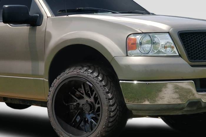 Ford F150 Duraflex Off Road Bulge Front Fenders - 2 Piece - 106461