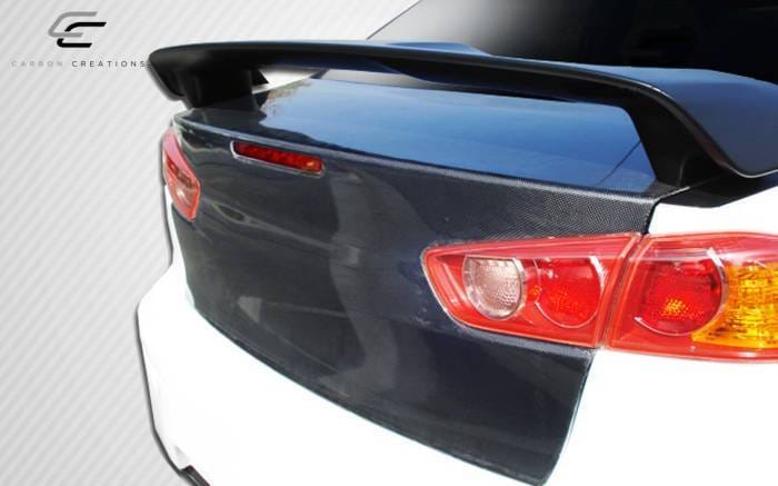 Mitsubishi Lancer Carbon Creations OEM Trunk - 1 Piece - 103878 thumbnail 3