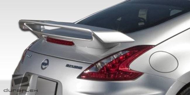 Nissan 370Z Duraflex N-2 Wing Trunk Lid Spoiler - 1 Piece - 107411 thumbnail 6
