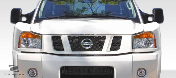 Nissan Titan Duraflex 4 Inch Off Road Bulge Front Fenders - 2 Piece - 106473 thumbnail 2