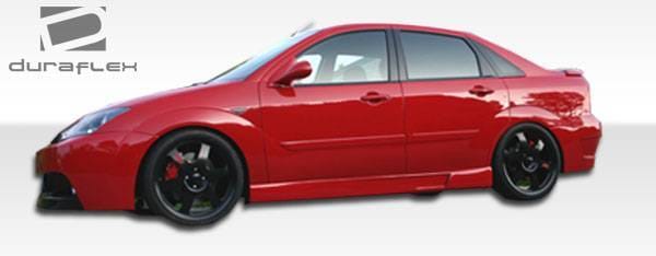 Ford Focus Duraflex Pro-DTM Side Skirts Rocker Panels - 2 Piece - 100045 thumbnail 6