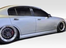 Infiniti G35 4DR Duraflex GT Competition Side Skirts Rocker Panels - 2 Piece - 100472