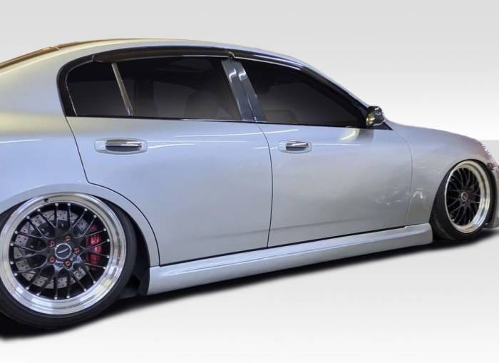 Infiniti G35 4DR Duraflex GT Competition Side Skirts Rocker Panels - 2 Piece - 100472