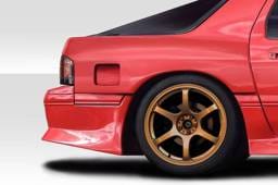 Mazda RX-7 Duraflex M-1 Sport Rear Fender Flares - 2 Piece - 100729