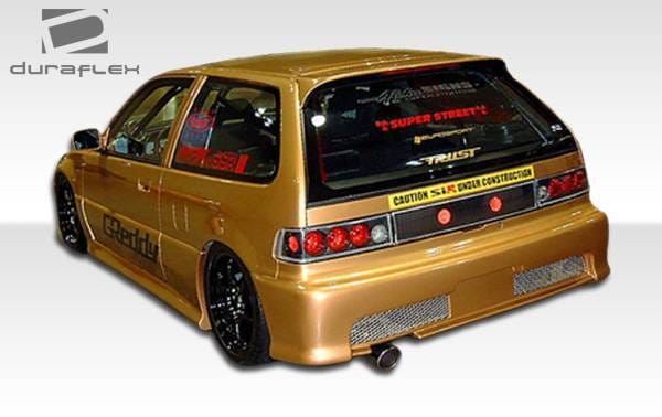 Honda Civic HB Duraflex Type M Side Skirts Rocker Panels - 2 Piece - 100784 thumbnail 2