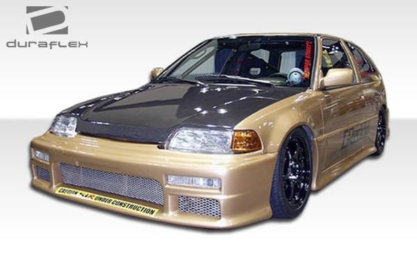 Honda Civic HB Duraflex Type M Side Skirts Rocker Panels - 2 Piece - 100784 thumbnail 3
