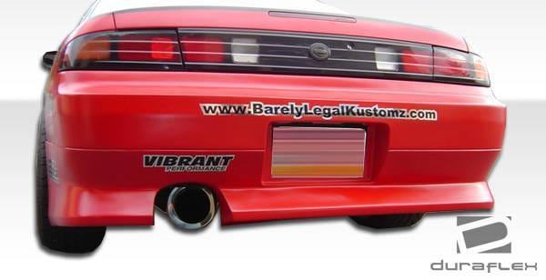 Nissan 240SX Duraflex V-Speed Rear Bumper Cover - 1 Piece - 101650 thumbnail 2