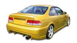 Honda Civic 2DR & 4DR Duraflex Buddy Rear Bumper Cover - 1 Piece - 101737