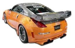 Nissan 350Z Duraflex Vader 3 Wide Body Rear Bumper Cover - 1 Piece - 102265