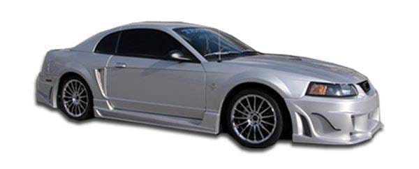 Ford Mustang Duraflex Bomber Side Skirts Rocker Panels - 2 Piece - 103275