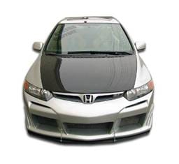 Honda Civic 2DR Duraflex Raven Front Bumper Cover - 1 Piece - 103332