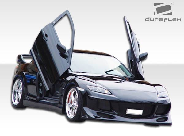 Mazda RX-8 Duraflex R-Speed Side Skirts Rocker Panels - 2 Piece - 103155 thumbnail 2