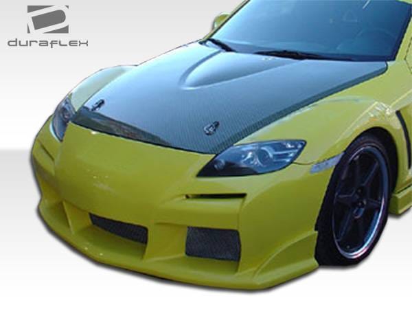 Mazda RX-8 Duraflex Raven Front Bumper Cover - 1 Piece - 103214 thumbnail 2